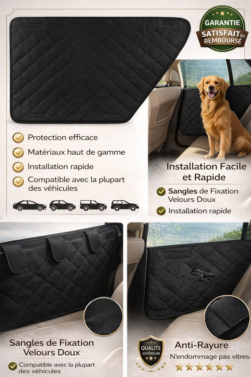 Protection de Porte Voiture pour Chien (Lot de 2)